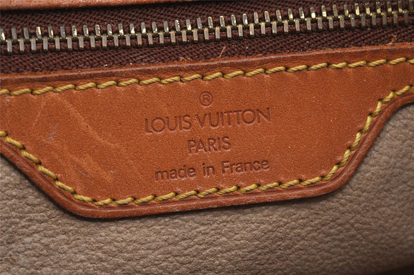 Authentic Louis Vuitton Monogram Bucket PM Shoulder Tote Bag M42238 Junk 6387I