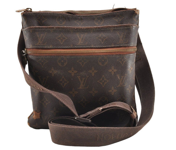 Authentic Louis Vuitton Monogram Pochette Valmy M40524 Shoulder Bag Junk 6388I
