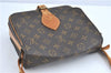 Auth Louis Vuitton Monogram Cartouchiere MM Shoulder Cross Bag M51253 LV 6389B