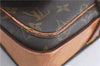 Auth Louis Vuitton Monogram Cartouchiere MM Shoulder Cross Bag M51253 LV 6389B