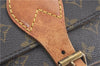 Auth Louis Vuitton Monogram Cartouchiere MM Shoulder Cross Bag M51253 LV 6389B