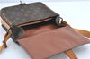 Auth Louis Vuitton Monogram Cartouchiere MM Shoulder Cross Bag M51253 LV 6389B