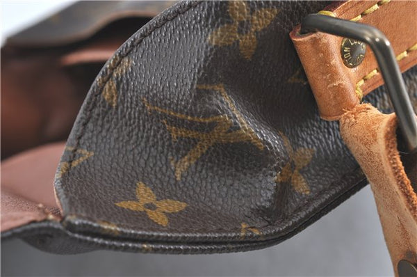 Auth Louis Vuitton Monogram Cartouchiere MM Shoulder Cross Bag M51253 LV 6389B