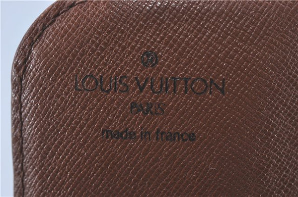 Auth Louis Vuitton Monogram Cartouchiere MM Shoulder Cross Bag M51253 LV 6389B
