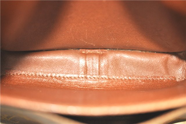 Auth Louis Vuitton Monogram Cartouchiere MM Shoulder Cross Bag M51253 LV 6389B