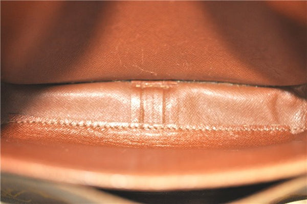 Auth Louis Vuitton Monogram Cartouchiere MM Shoulder Cross Bag M51253 LV 6389B