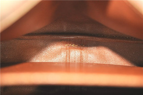 Auth Louis Vuitton Monogram Cartouchiere MM Shoulder Cross Bag M51253 LV 6389B