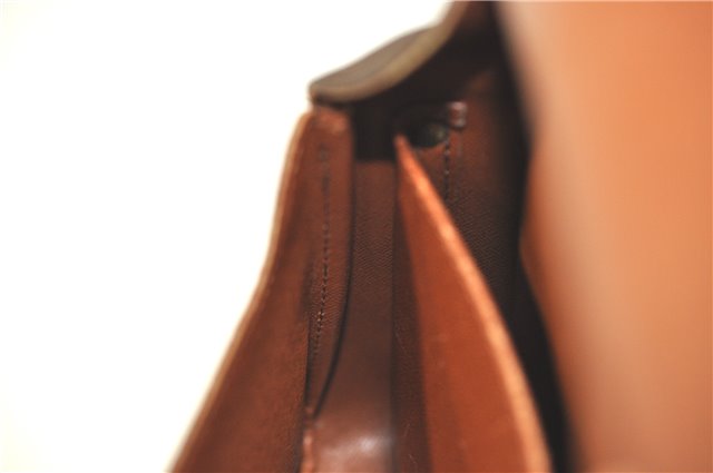 Auth Louis Vuitton Monogram Cartouchiere MM Shoulder Cross Bag M51253 LV 6389B