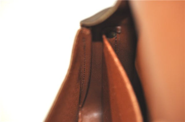 Auth Louis Vuitton Monogram Cartouchiere MM Shoulder Cross Bag M51253 LV 6389B