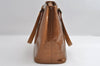 Authentic Louis Vuitton Vernis Houston Shoulder Hand Bag Brown M91122 LV 6389I