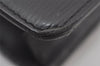 Authentic Louis Vuitton Epi Pochette Homme Clutch Hand Bag Black M52522 LV 6391I