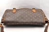 Authentic Louis Vuitton Monogram Gibeciere GM Shoulder Bag M42246 Junk 6393I