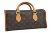Authentic Louis Vuitton Monogram Popincourt Hand Bag M40009 LV 6395I