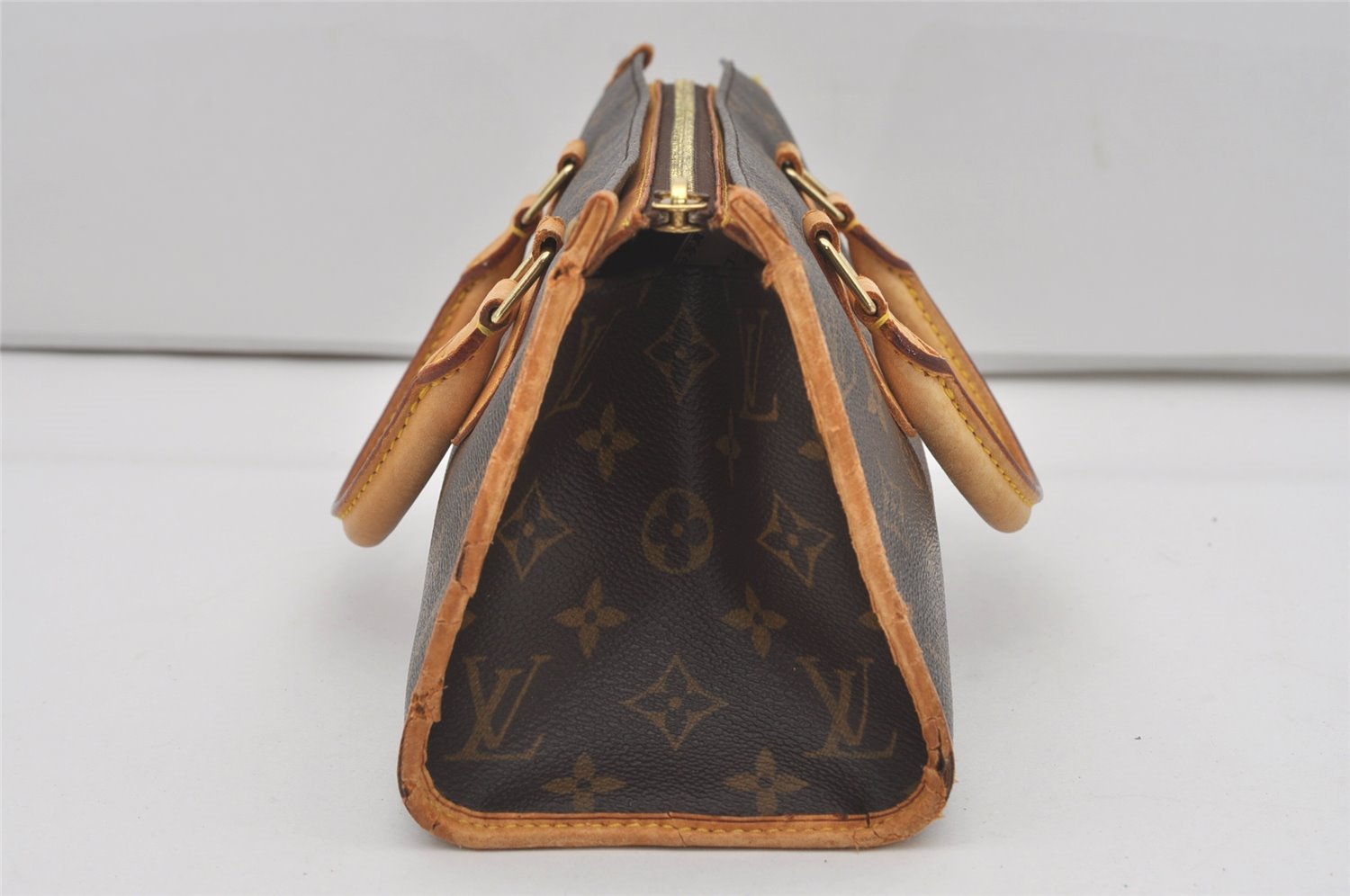 Authentic Louis Vuitton Monogram Popincourt Hand Bag M40009 LV 6395I