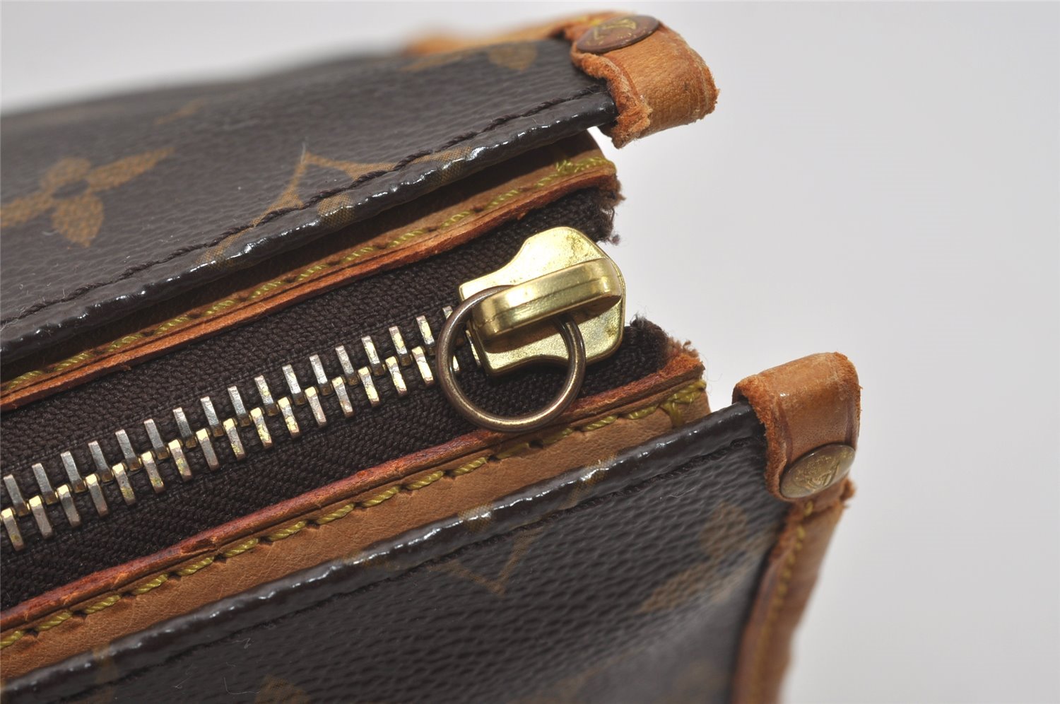 Authentic Louis Vuitton Monogram Popincourt Hand Bag M40009 LV 6395I