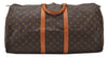 Authentic Louis Vuitton Monogram Keepall 55 Travel Boston Bag M41424 LV 6396F