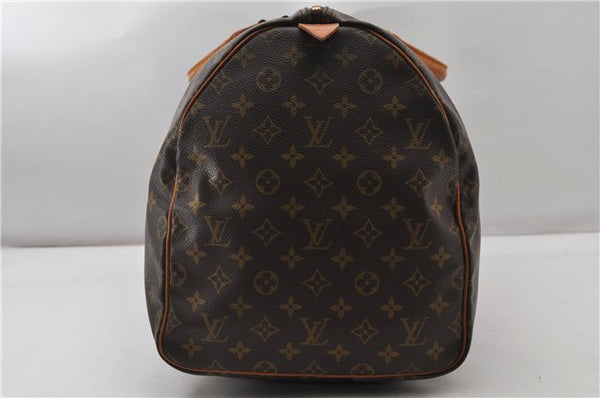 Authentic Louis Vuitton Monogram Keepall 55 Travel Boston Bag M41424 LV 6396F