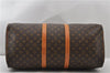 Authentic Louis Vuitton Monogram Keepall 55 Travel Boston Bag M41424 LV 6396F