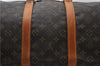 Authentic Louis Vuitton Monogram Keepall 55 Travel Boston Bag M41424 LV 6396F