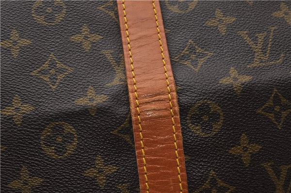 Authentic Louis Vuitton Monogram Keepall 55 Travel Boston Bag M41424 LV 6396F