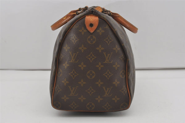 Authentic Louis Vuitton Monogram Speedy 35 Hand Boston Bag Old Model LV 6396I