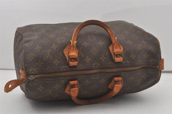 Authentic Louis Vuitton Monogram Speedy 35 Hand Boston Bag Old Model LV 6396I
