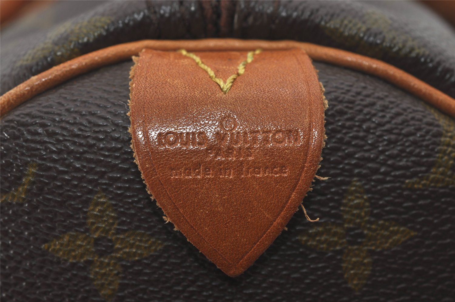 Authentic Louis Vuitton Monogram Speedy 35 Hand Boston Bag Old Model LV 6396I