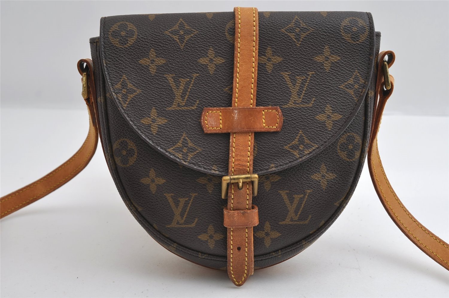 Authentic Louis Vuitton Monogram Chantilly PM Shoulder Cross Bag M51234 LV 6397I