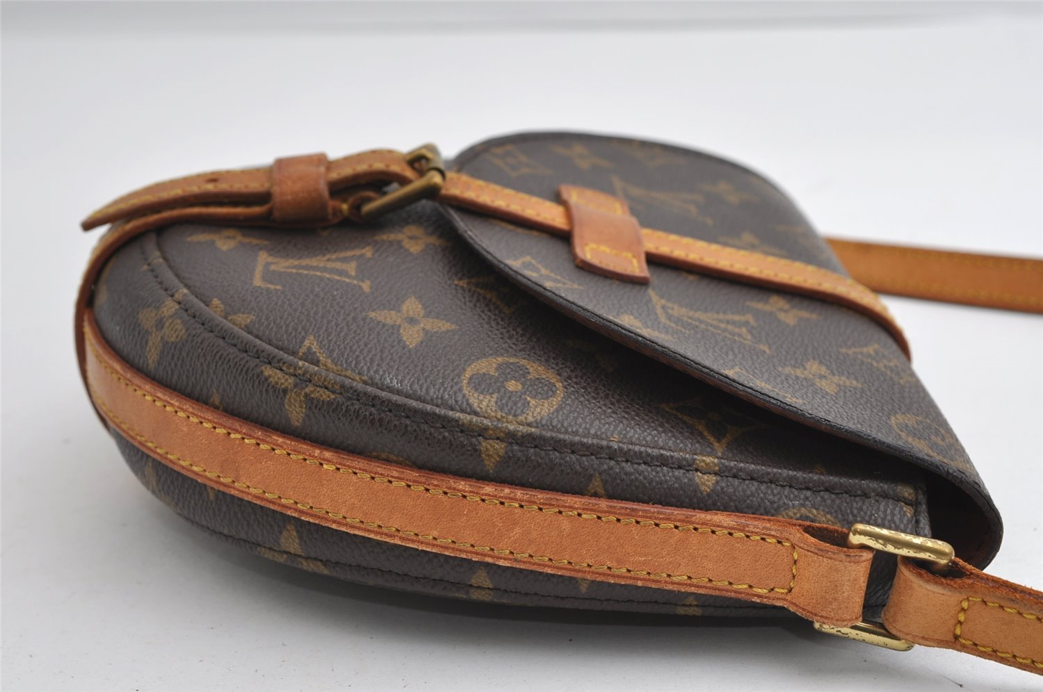 Authentic Louis Vuitton Monogram Chantilly PM Shoulder Cross Bag M51234 LV 6397I