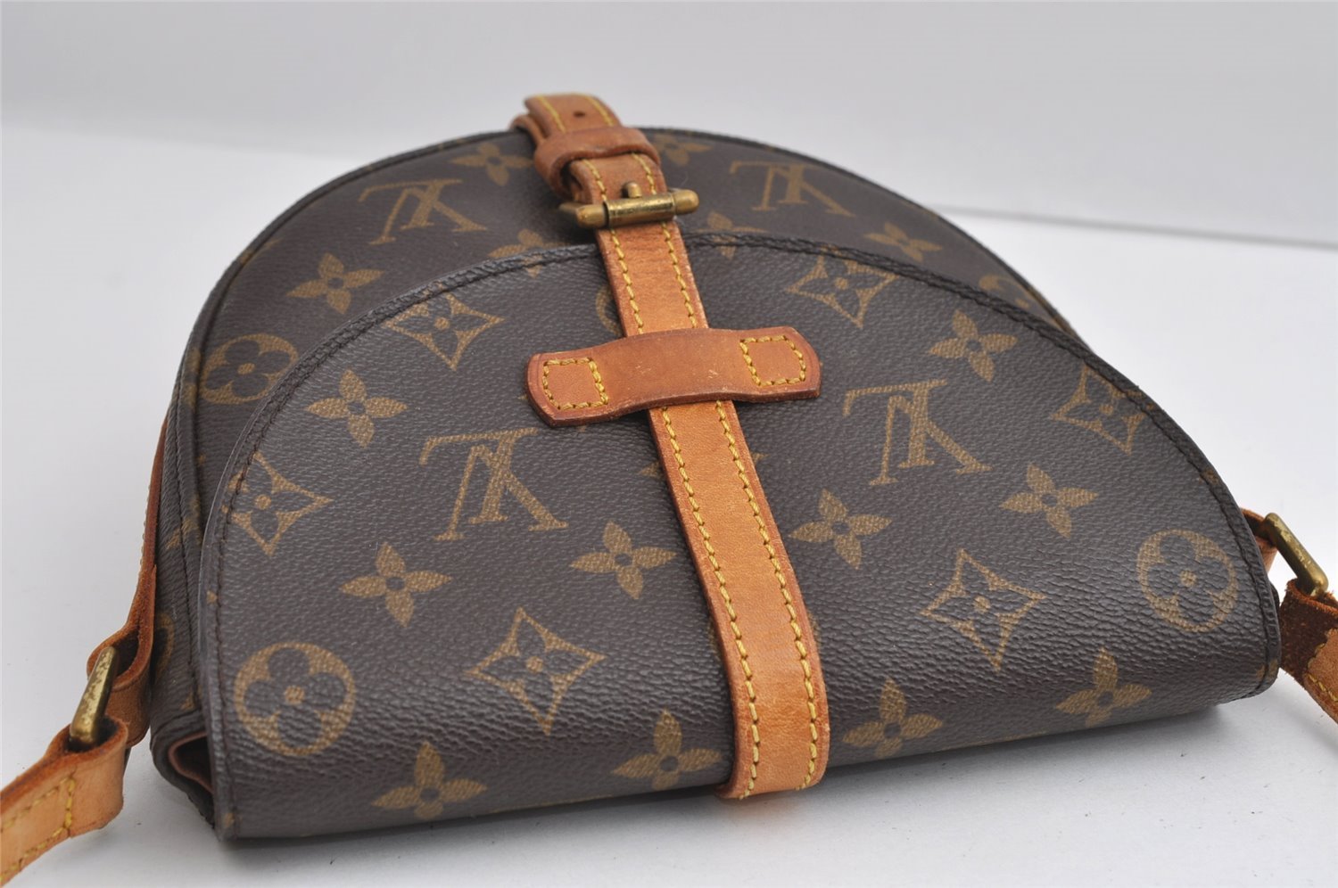 Authentic Louis Vuitton Monogram Chantilly PM Shoulder Cross Bag M51234 LV 6397I
