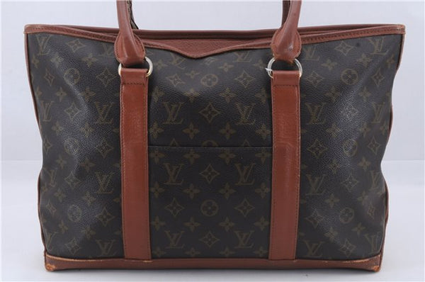 Auth Louis Vuitton Monogram Sac Weekend PM Vintage Tote Hand Bag M42425 LV 6398D
