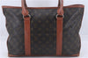 Auth Louis Vuitton Monogram Sac Weekend PM Vintage Tote Hand Bag M42425 LV 6398D