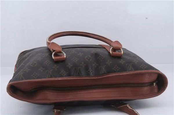 Auth Louis Vuitton Monogram Sac Weekend PM Vintage Tote Hand Bag M42425 LV 6398D