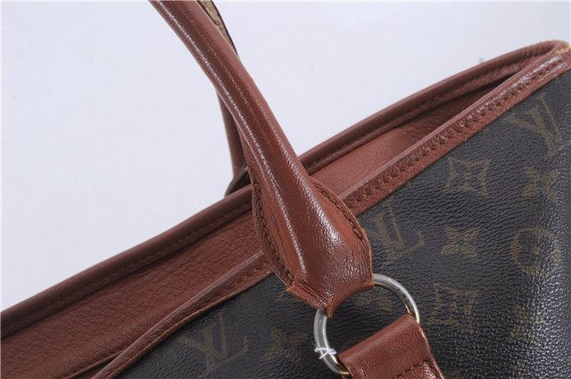Auth Louis Vuitton Monogram Sac Weekend PM Vintage Tote Hand Bag M42425 LV 6398D