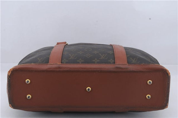 Auth Louis Vuitton Monogram Sac Weekend PM Vintage Tote Hand Bag M42425 LV 6398D