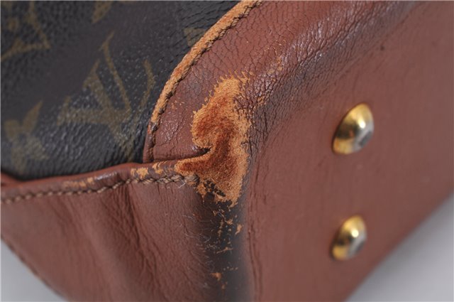 Auth Louis Vuitton Monogram Sac Weekend PM Vintage Tote Hand Bag M42425 LV 6398D