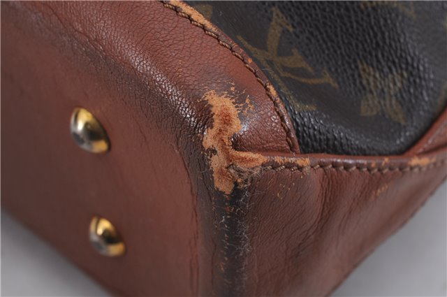 Auth Louis Vuitton Monogram Sac Weekend PM Vintage Tote Hand Bag M42425 LV 6398D