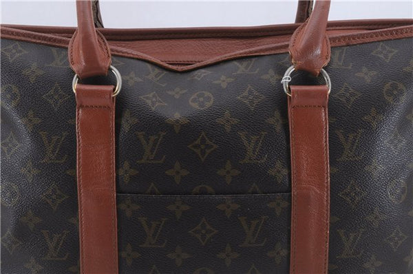 Auth Louis Vuitton Monogram Sac Weekend PM Vintage Tote Hand Bag M42425 LV 6398D