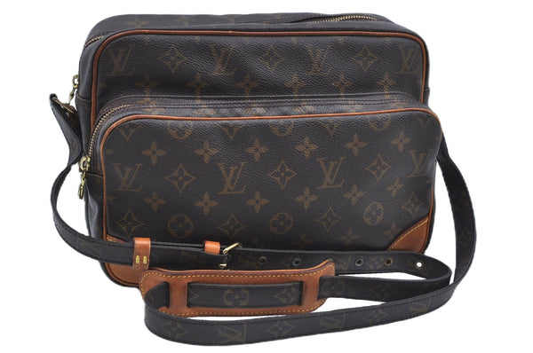 Authentic Louis Vuitton Monogram Nile Shoulder Cross Body Bag M45244 LV 6399D