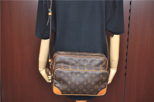 Authentic Louis Vuitton Monogram Nile Shoulder Cross Body Bag M45244 LV 6399D