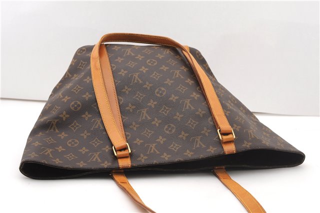 Authentic Louis Vuitton Monogram Sac Shopping PM Tote Bag M51108 LV 6403F
