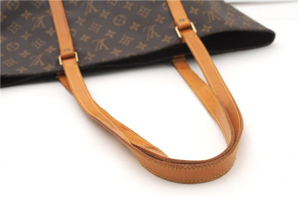 Authentic Louis Vuitton Monogram Sac Shopping PM Tote Bag M51108 LV 6403F