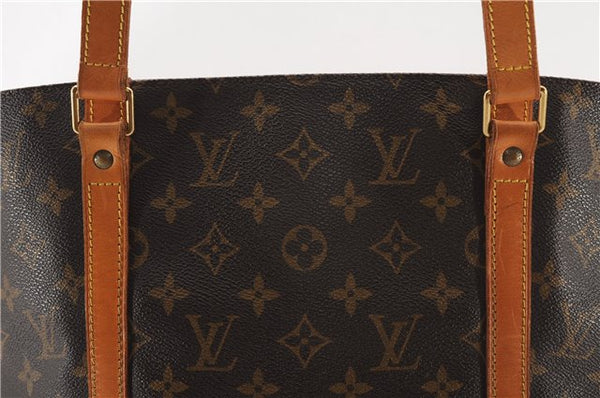 Authentic Louis Vuitton Monogram Sac Shopping PM Tote Bag M51108 LV 6403F
