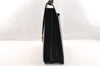 Auth Louis Vuitton Epi Serviette Ambassadeur Briefcase M54412 Black Junk 6403I