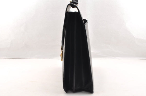 Auth Louis Vuitton Epi Serviette Ambassadeur Briefcase M54412 Black Junk 6403I
