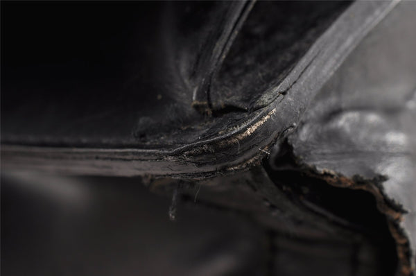 Auth Louis Vuitton Epi Serviette Ambassadeur Briefcase M54412 Black Junk 6403I