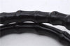 Authentic GUCCI Bamboo 2Way Shoulder Hand Bag Nylon Leather 0021016 Black 6404D