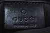 Authentic GUCCI Bamboo 2Way Shoulder Hand Bag Nylon Leather 0021016 Black 6404D