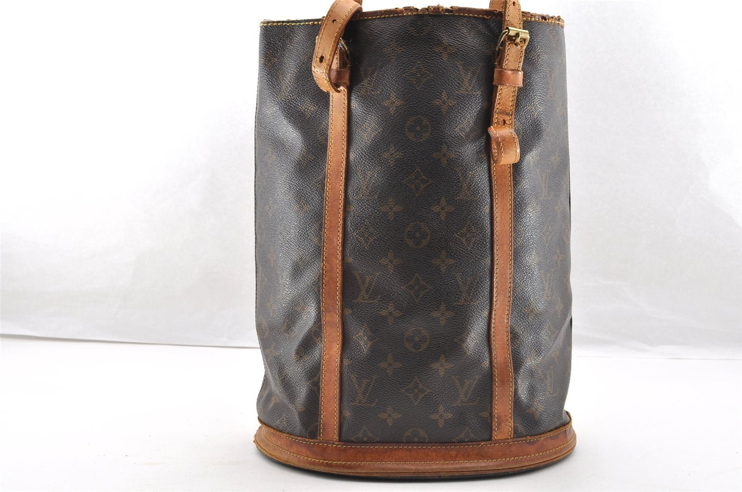 Authentic Louis Vuitton Monogram Bucket GM Shoulder Tote Bag M42236 LV 6404I