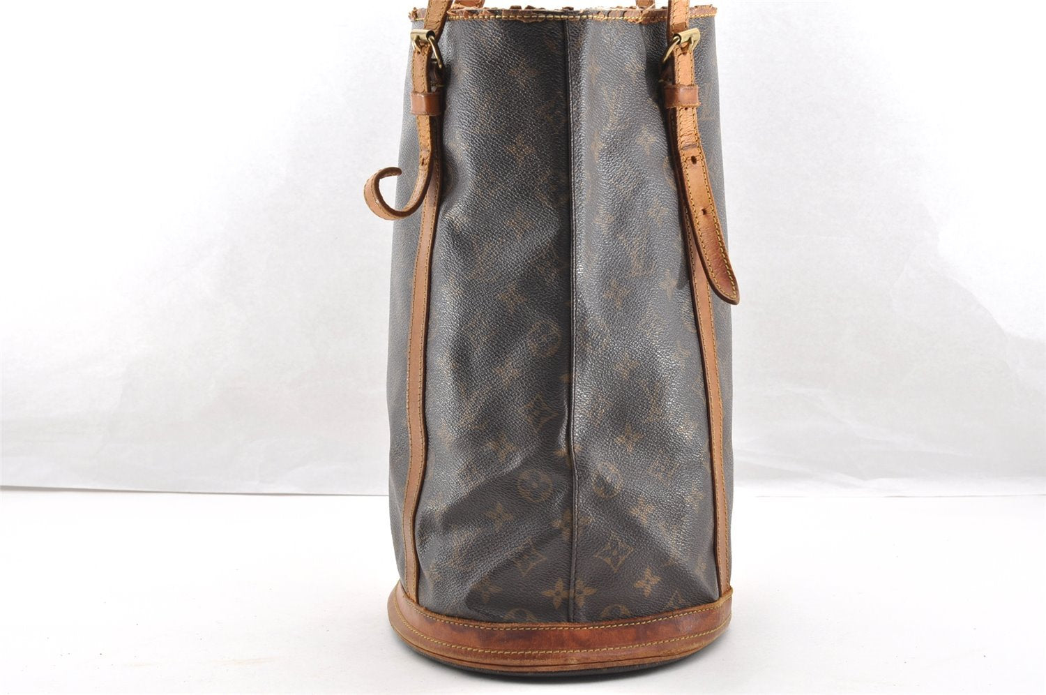 Authentic Louis Vuitton Monogram Bucket GM Shoulder Tote Bag M42236 LV 6404I